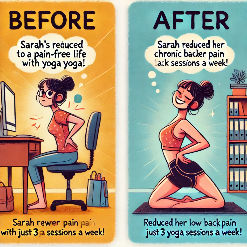 Yoga for Lower Back Pain: A Comprehensive Guide to Relief and Recovery Pain-Free Life with Yoga