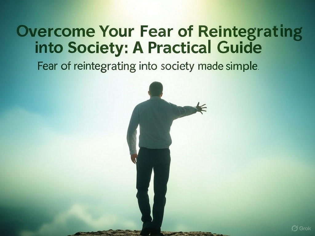 Why Your Fear of Reintegrating into Society Is Holding You Back (And How to Fix It) Fear of reintegrating into society