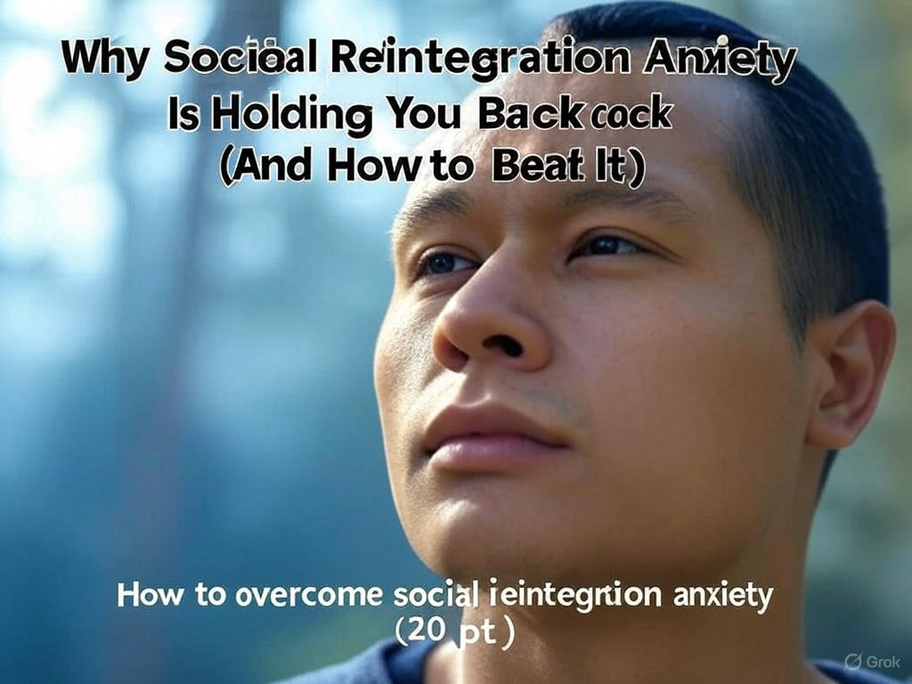 Why Social Reintegration Anxiety Is Holding You Back (And How to Beat It) Social reintegration anxiety