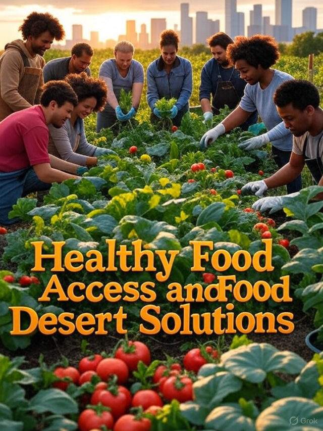 how to improve healthy food access
