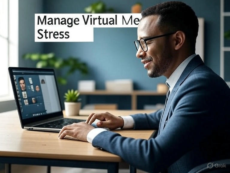Managing Virtual Meeting Stress: Practical Tips to Stay Calm and Productive Managing Virtual meeting stress