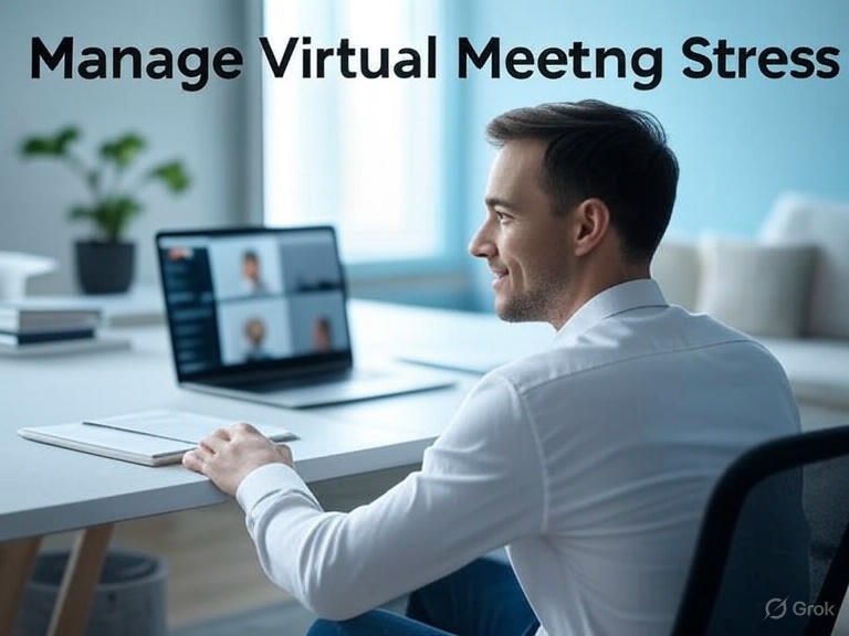 Managing Virtual Meeting Stress: Practical Tips to Stay Calm and Productive Virtual meeting stress